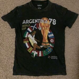 Argentina 78 World Cup FIFA T-Shirt Size XS